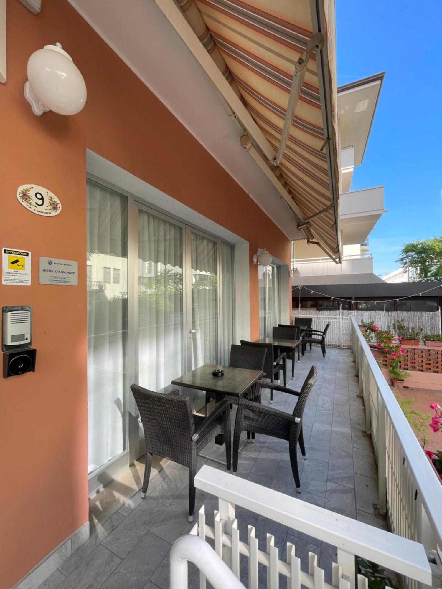 Hotel D'Annunzio Cattolica Eksteriør bilde